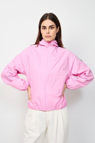 Windjack met Capuchon Singapore - Roze