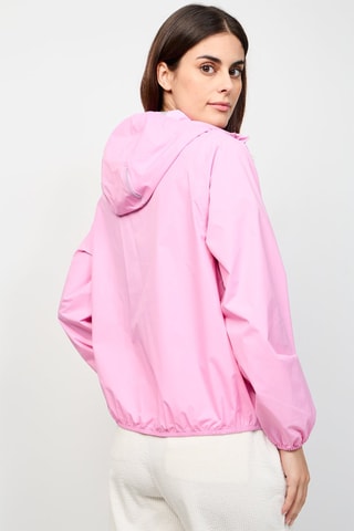 Windjack met Capuchon Singapore - Roze