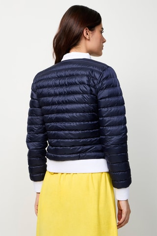 Bomber réversible Hanoi - Blanc et bleu marine