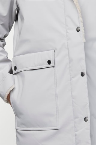 Parka à capuche Taiga - Gris clair