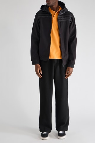 Veste bi-matière Paco - Noir