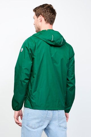 Coupe-vent à capuche Manille - Vert foncé
