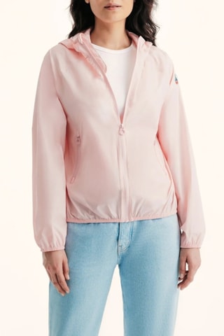 Windjack met Capuchon Feroe - Roze