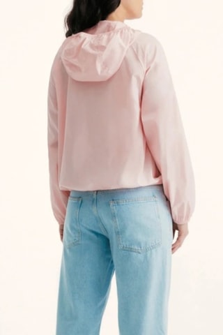 Windjack met Capuchon Feroe - Roze