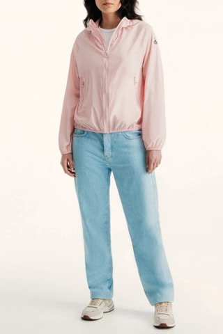 Windjack met Capuchon Feroe - Roze