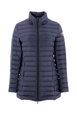 Gewatteerde Jas met Capuchon Nour - Marineblauw