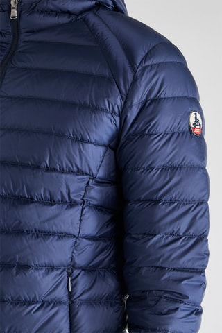 Gewatteerde Jas met Capuchon Nico - Marineblauw