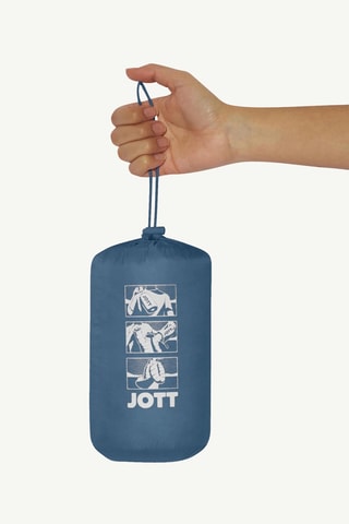 Gewatteerde Jas Mat - Petrolblauw