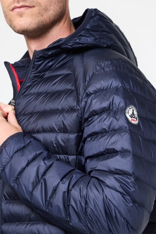 Gewatteerde Jas met Capuchon Nico Jott Marineblauw