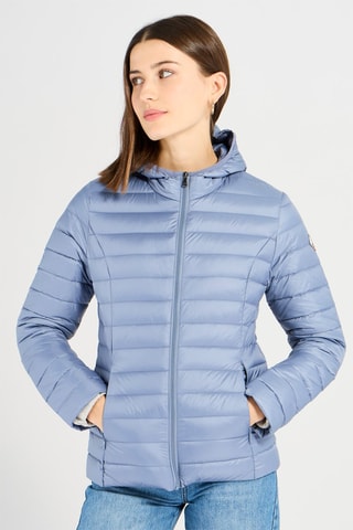 Doudoune à capuche Cloe - Bleu clair