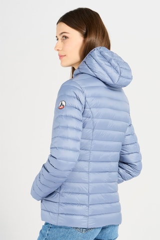 Doudoune à capuche Cloe - Bleu clair