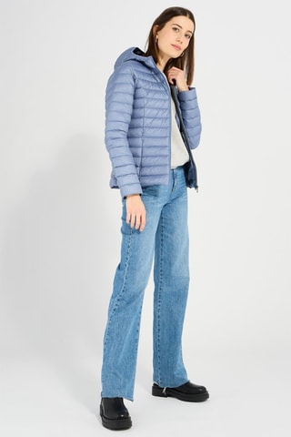 Doudoune à capuche Cloe - Bleu clair