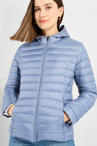 Doudoune à capuche Cloe - Bleu clair