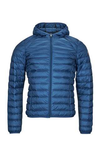 Gewatteerde Jas met Capuchon Nico - Blauw