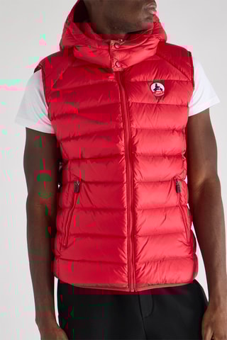 Bodywarmer Silver - Rood