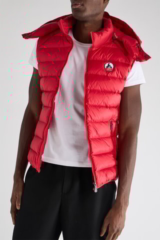 Bodywarmer Silver - Rood