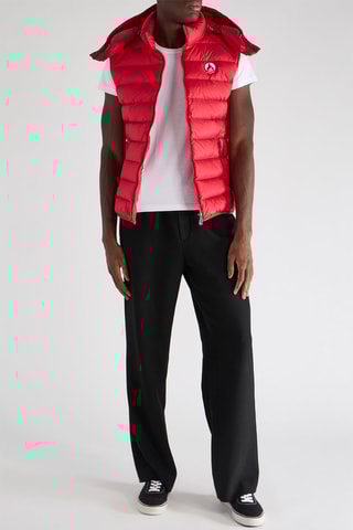 Bodywarmer Silver - Rood