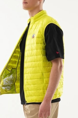 Gewatteerde Bodywarmer Tom - Limoengroen