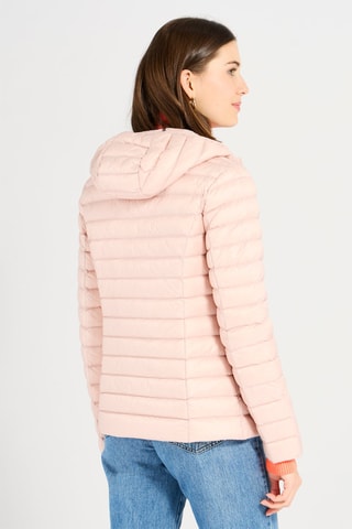 Doudoune à capuche Cloe - Rose poudré