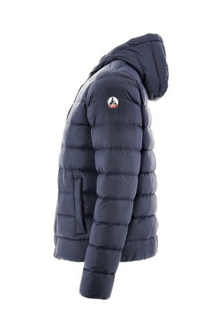 Gewatteerde Jas met Capuchon Jane - Marineblauw