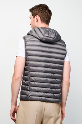 Bodywarmer met Capuchon Pat - Antraciet