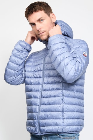 Doudoune à capuche Nico - Bleu clair