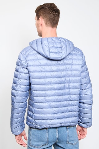 Doudoune à capuche Nico - Bleu clair