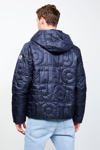 Gewatteerde Jas met Capuchon Etienne - Marineblauw
