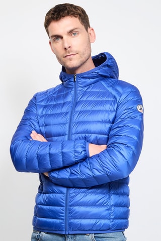 Doudoune à capuche Nico - Bleu roi