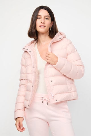 Doudoune à capuche Jane - Rose poudré