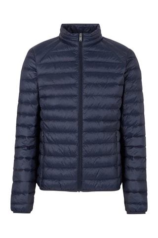 Gewatteerde Jas Mat - Marineblauw