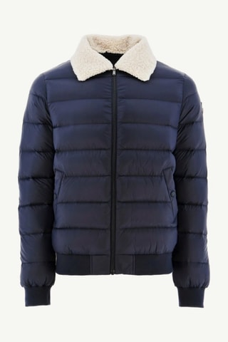 Gewatteerde Jas Danny - Marineblauw