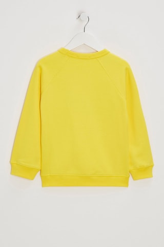 Sweat en coton organique Catalan Funday - Jaune