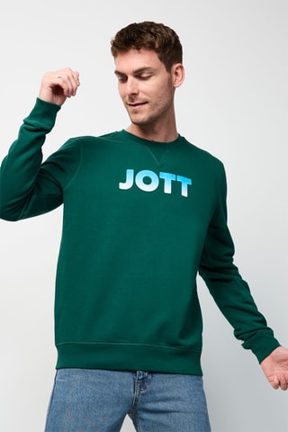 Sweat Braga Logo - Vert foncé