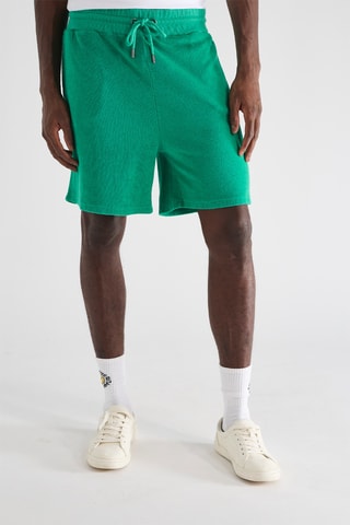 Short en coton biologique Sebastian - Vert