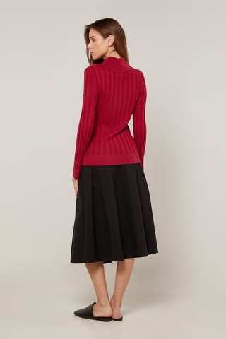 Camisola de lã - Vermelho