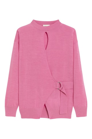 Camisola em lã merino - Rosa