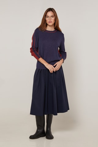 Pull en laine - Bleu
