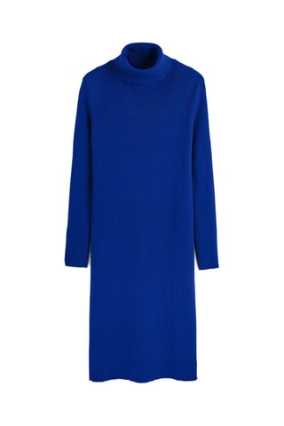 Vestido justo - Azul