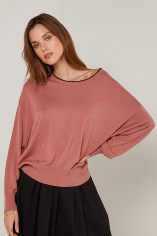 Pull en laine - Rose