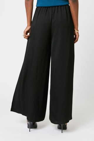 Calças wide legs - Preto