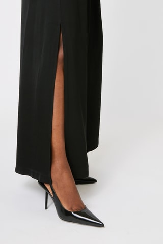 Calças wide legs - Preto