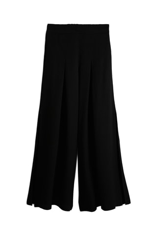 Calças wide legs - Preto