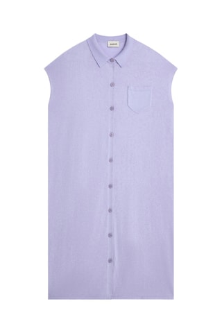 Vestido-camisa - Lavanda