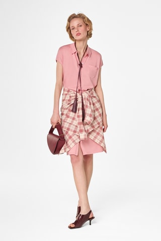Vestido-camisa - Rosa