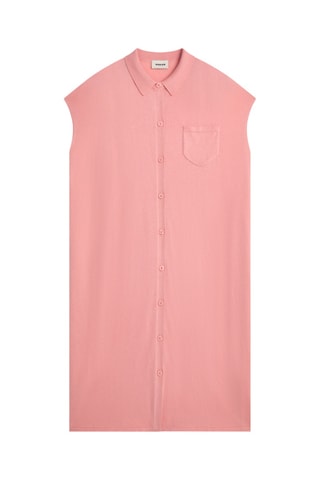 Vestido-camisa - Rosa