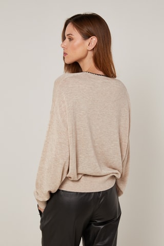 Pull en laine - Beige