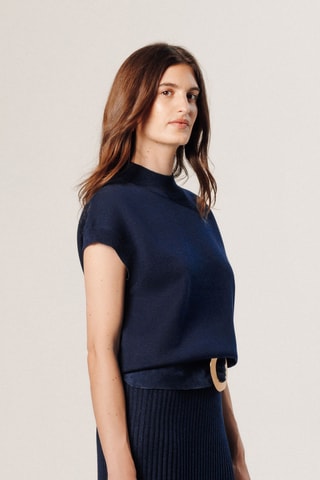Camisola - Azul-marinho