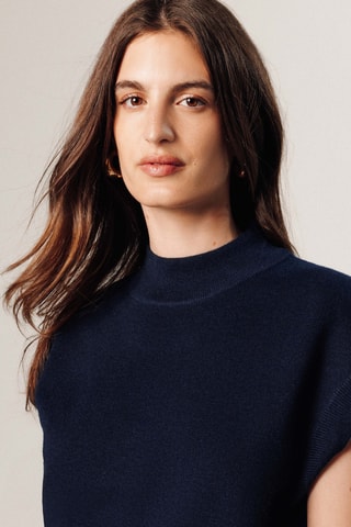 Camisola - Azul-marinho