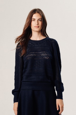 Camisola - Azul-marinho